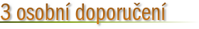 Osobní doporučení